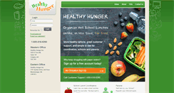 Desktop Screenshot of healthyhunger.ca